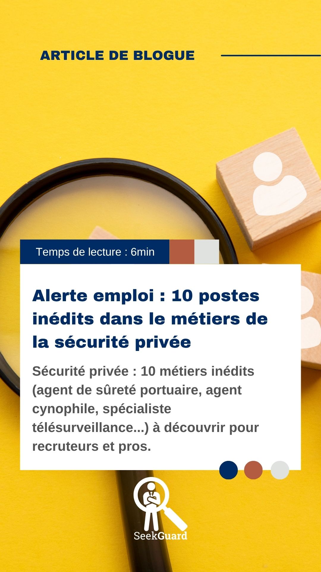 Alerte emploi : 10 postes inédits dans le métiers de la sécurité privée